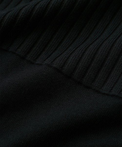 VIS（ビス）の「ボリュームスリーブニットミニワンピース（ワンピース・レディース・ブラウン/ブラック・FREE）」の13枚目の写真