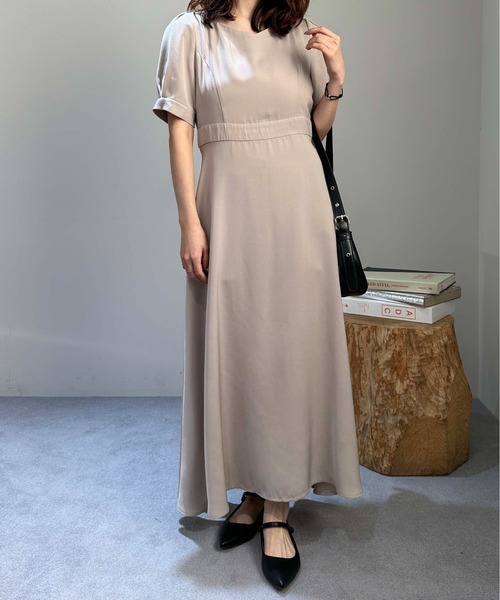 【セール】ハートネックロングワンピース（ワンピース）｜1chaku.（イッチャク） 10,560円