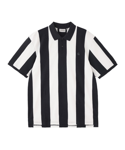 Carhartt（カーハート）の「CARHARTT WIP S/S HINTON POLO I032972（ポロシャツ・メンズ・グリーン/ネイビー・M/L）」の2枚目の写真