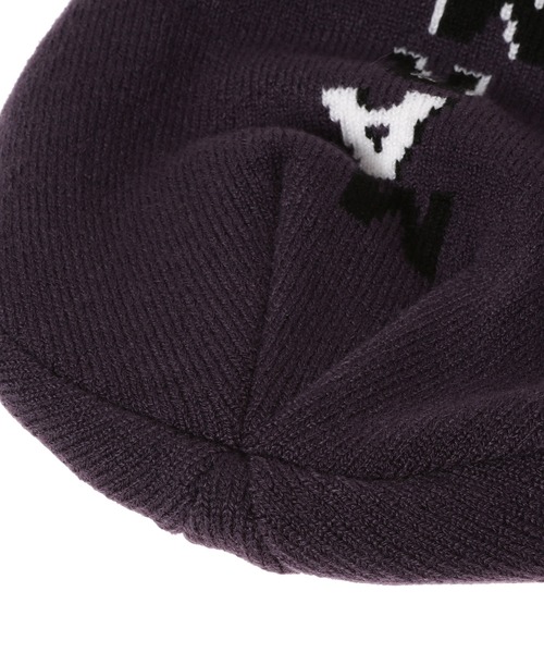MARMOT（マーモット）の「MARMOT KNIT BEANIE 24FW-G-03（ニットキャップ/ビーニー・レディース・ライトグレー/パープル・FREE）」の7枚目の写真