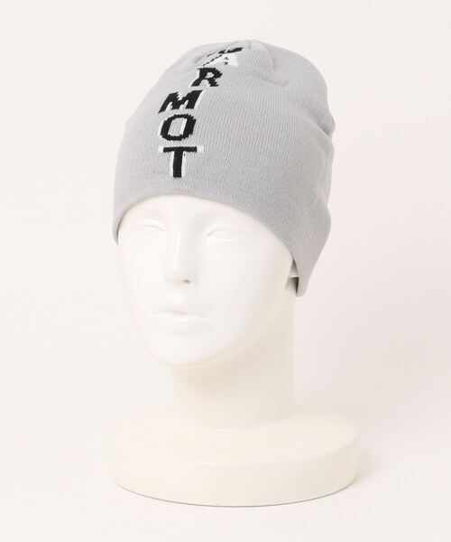 MARMOT（マーモット）の「MARMOT KNIT BEANIE 24FW-G-03（ニットキャップ/ビーニー・レディース・ライトグレー/パープル・FREE）」の8枚目の写真