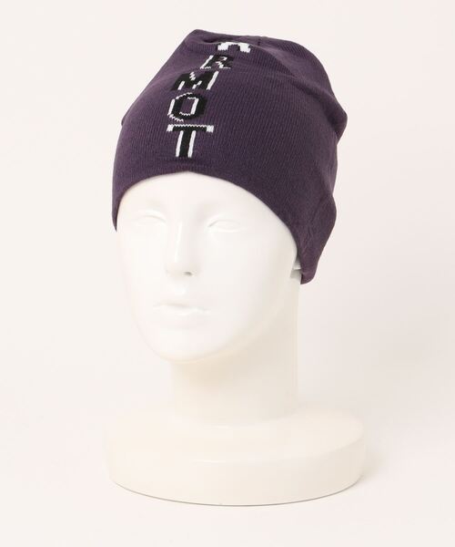 MARMOT（マーモット）の「MARMOT KNIT BEANIE 24FW-G-03（ニットキャップ/ビーニー・レディース・ライトグレー/パープル・FREE）」の9枚目の写真