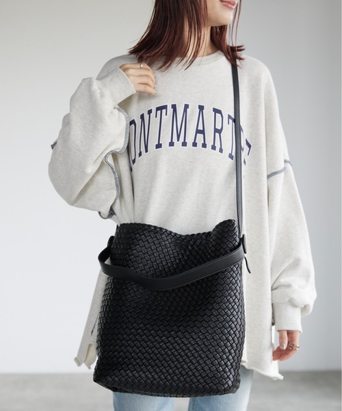 RANDA｜【一部WEB限定カラー】2WAYソフトバケットバッグ