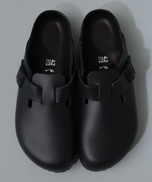 BIRKENSTOCK / BOSTON EXQUISITE レザーサンダル（サンダル
