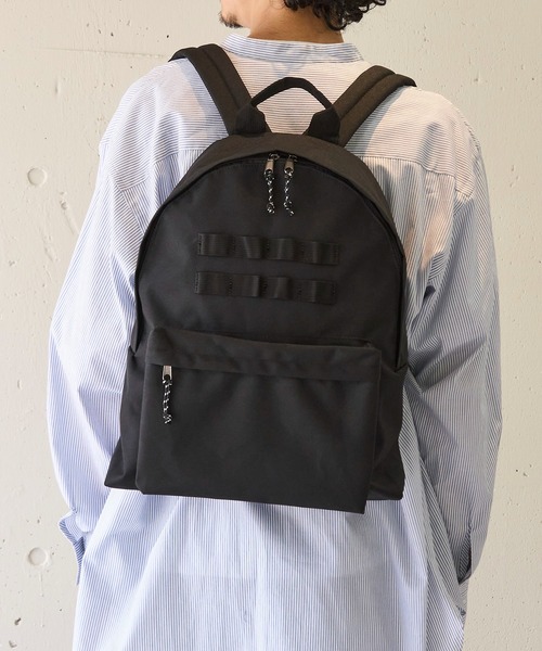 MILITARY（ミリタリー）の「【MAISON CLUB】バックパック リュックサック　/A4サイズ・PC収納可能　軽量/撥水/M-65/MA-1（バックパック/リュック・メンズ・ブラック/グレー/カーキ・FREE）」の21枚目の写真