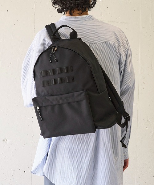 MILITARY（ミリタリー）の「【MAISON CLUB】バックパック リュックサック　/A4サイズ・PC収納可能　軽量/撥水/M-65/MA-1（バックパック/リュック・メンズ・ブラック/グレー/カーキ・FREE）」の22枚目の写真