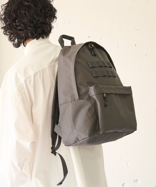 MILITARY（ミリタリー）の「【MAISON CLUB】バックパック リュックサック　/A4サイズ・PC収納可能　軽量/撥水/M-65/MA-1（バックパック/リュック・メンズ・ブラック/グレー/カーキ・FREE）」の12枚目の写真