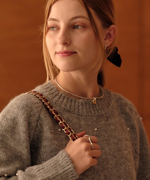 ANOH（アノー）の「コンビカラーリングチョーカー（チョーカー・レディース・シルバー×ゴールド・FREE）」の11枚目の写真