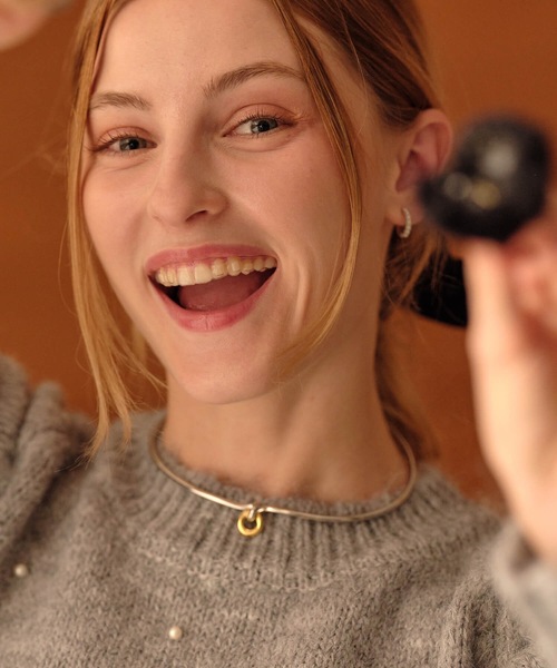 ANOH（アノー）の「コンビカラーリングチョーカー（チョーカー・レディース・シルバー×ゴールド・FREE）」の18枚目の写真