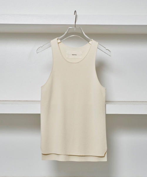 TODAYFUL（トゥデイフル）の「TODAYFUL　Highgauge Knit Tanktop ハイゲージニットタンクトップ/12510511（タンクトップ・レディース・キナリ/チャコールグレー・ONE SIZE）」の8枚目の写真