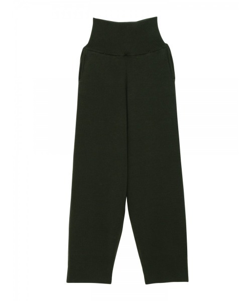 KEnTe（ケンテ）の「Simple Cotton Knit Pants（その他パンツ・レディース・ベージュ/ブラック/ブラウン/グリーン・M）」の4枚目の写真