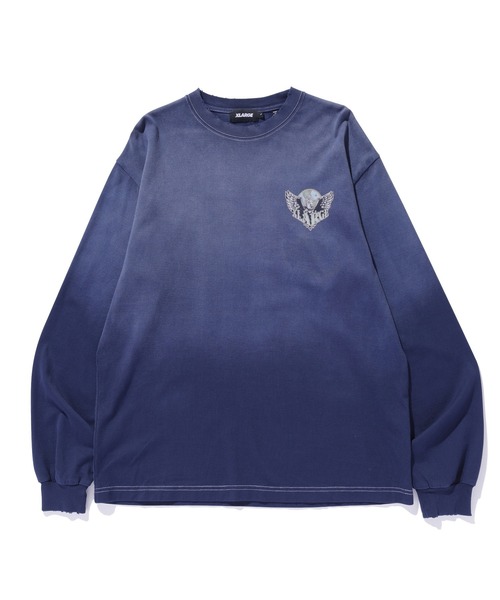 468【人気のLサイズ】エクストララージ　イーグル　人気モデル　スウェット XLARGE エクストララージ イーグルロゴピグメントクルーネック
