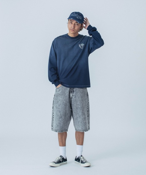 XLARGE(エクストララージ)の「EAGLE WINGS TO THE WORLD L/S TEE(Tシャツ/カットソー・メンズ・ブラック/グリーン/ネイビー・XL/L/M/S)」の11枚目の写真