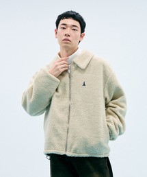 ALAND | 【UNISEX】ALAND/Aロゴワッペンボアブルゾン(ブルゾン)