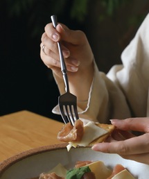 a.depeche（アデペシュ）の「【a.depeche/アデペシュ】フォーク　カトラリー　soiree dinner fork SV　おしゃれなギフトに最適！（カトラリー・メンズ）」