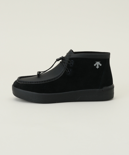Spick & Span(スピックアンドスパン)の「《WEB限定》DESCENTE / デサント VERTHER B MID 24.1 DM1XJC02BG(スニーカー・レディース・ブラック系その他・23cm/25cm/24cm)」の2枚目の写真