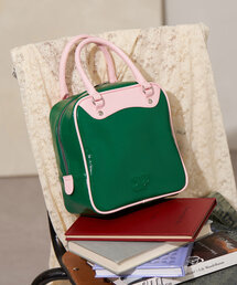 CIAOPANIC | バイカラースクエアハンドバッグ(ボストンバッグ)