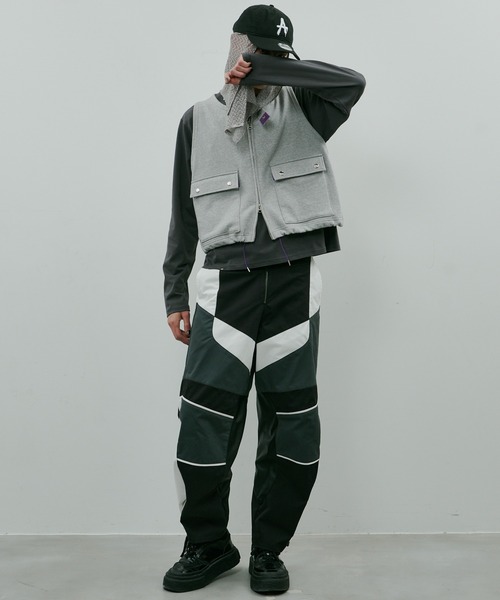 AIVER（アイバー）の「AIVER　ヘビースウェットショートベスト（スウェット・メンズ・チャコールグレー/グレー/ブラック・SMALL/LARGE/MEDIUM）」の17枚目の写真