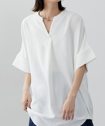 nissen | スキッパードルマンとろみブラウス(シャツ/ブラウス)