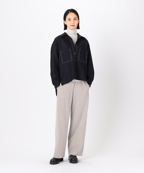 【セール】くしゅっボーダー カットソー（Tシャツ/カットソー）｜Gabardine K.T（ギャバジンケーティー） pattayablatt.com