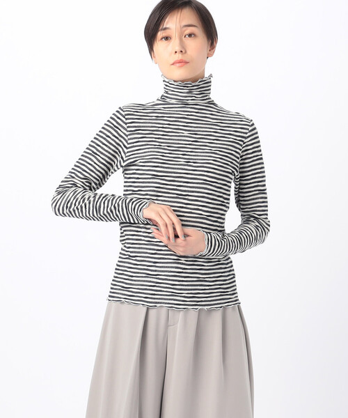 【セール】くしゅっボーダー カットソー（Tシャツ/カットソー）｜Gabardine K.T（ギャバジンケーティー） pattayablatt.com