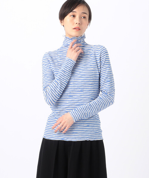 【セール】くしゅっボーダー カットソー（Tシャツ/カットソー）｜Gabardine K.T（ギャバジンケーティー） pattayablatt.com
