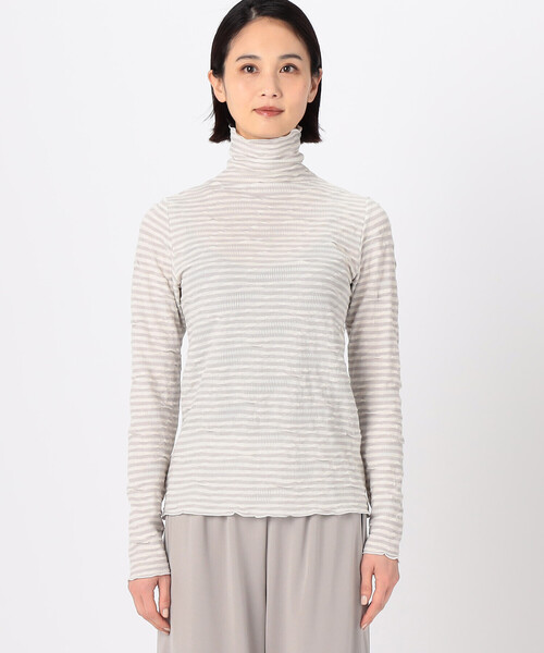 【セール】くしゅっボーダー カットソー（Tシャツ/カットソー）｜Gabardine K.T（ギャバジンケーティー） pattayablatt.com