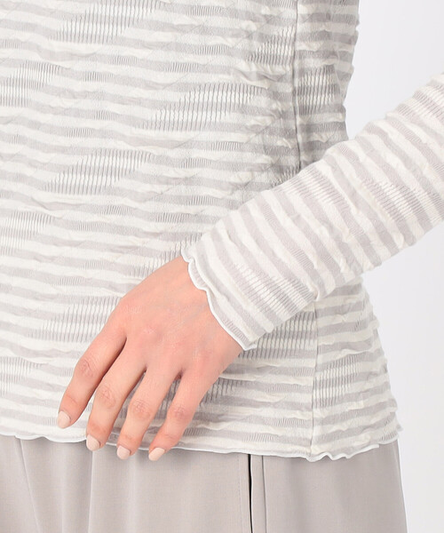 【セール】くしゅっボーダー カットソー（Tシャツ/カットソー）｜Gabardine K.T（ギャバジンケーティー） pattayablatt.com