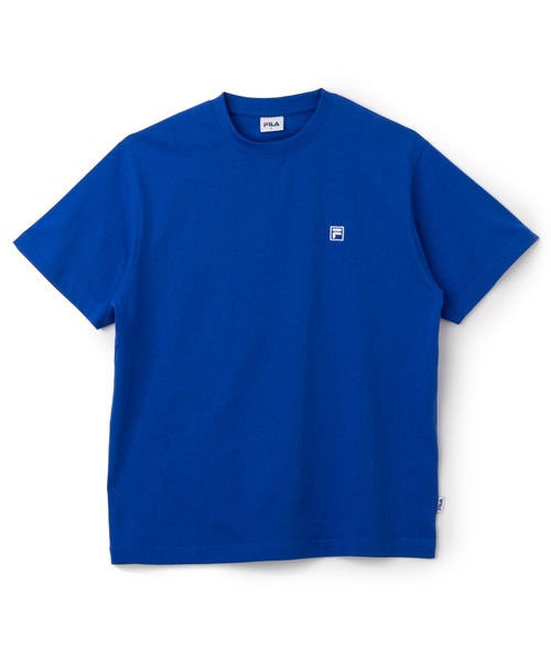 FILA（フィラ）の「S/SプリントTシャツ（Tシャツ/カットソー・メンズ・ワインレッド/ブルー/杢グレー/ブラック・M/L/LL）」の3枚目の写真