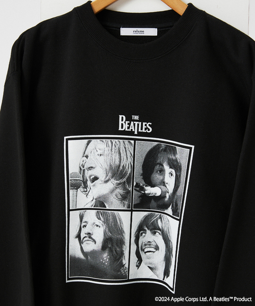The Beatles(ザビートルズ)の「THE BEATLES / ビートルズ 別注 プリント スウェット(スウェット・メンズ・ホワイト/ライトブルー/ブラック/ブラック系その他・MEDIUM/LARGE)」の8枚目の写真