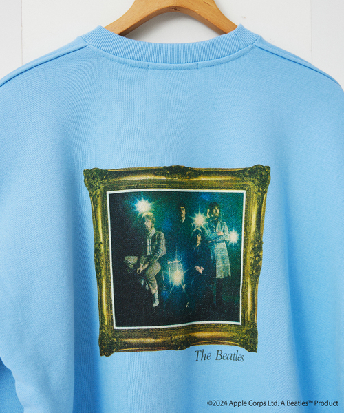 The Beatles(ザビートルズ)の「THE BEATLES / ビートルズ 別注 プリント スウェット(スウェット・メンズ・ホワイト/ライトブルー/ブラック/ブラック系その他・MEDIUM/LARGE)」の13枚目の写真