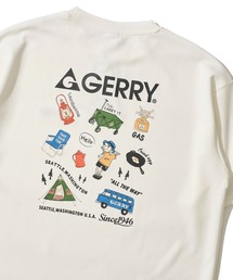 【GERRY/ジェリー】冷感ポンチバックプリントTシャツ