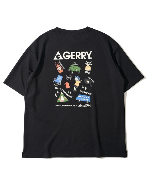 GERRY(ジェリー)の「【GERRY/ジェリー】冷感ポンチバックプリントTシャツ(Tシャツ/カットソー・メンズ・チャコールグレー/ホワイト/ピンク/ライトグレー/ブルーグレー/ブラック・X-LARGE/LARGE/MEDIUM)」の13枚目の写真