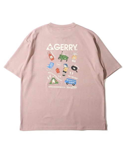 GERRY(ジェリー)の「【GERRY/ジェリー】冷感ポンチバックプリントTシャツ(Tシャツ/カットソー・メンズ・チャコールグレー/ホワイト/ピンク/ライトグレー/ブルーグレー/ブラック・X-LARGE/LARGE/MEDIUM)」の21枚目の写真