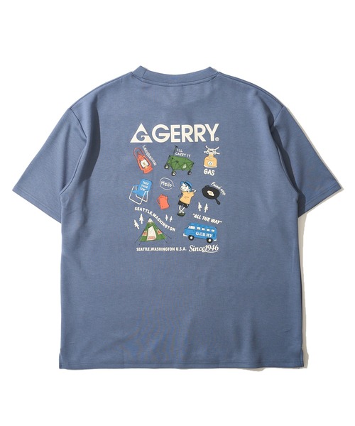 GERRY(ジェリー)の「【GERRY/ジェリー】冷感ポンチバックプリントTシャツ(Tシャツ/カットソー・メンズ・チャコールグレー/ホワイト/ピンク/ライトグレー/ブルーグレー/ブラック・X-LARGE/LARGE/MEDIUM)」の19枚目の写真