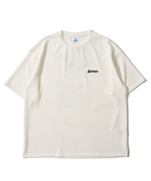GERRY(ジェリー)の「【GERRY/ジェリー】冷感ポンチバックプリントTシャツ(Tシャツ/カットソー・メンズ・チャコールグレー/ホワイト/ピンク/ライトグレー/ブルーグレー/ブラック・X-LARGE/LARGE/MEDIUM)」の10枚目の写真