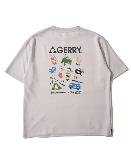 GERRY(ジェリー)の「【GERRY/ジェリー】冷感ポンチバックプリントTシャツ(Tシャツ/カットソー・メンズ・チャコールグレー/ホワイト/ピンク/ライトグレー/ブルーグレー/ブラック・X-LARGE/LARGE/MEDIUM)」の17枚目の写真