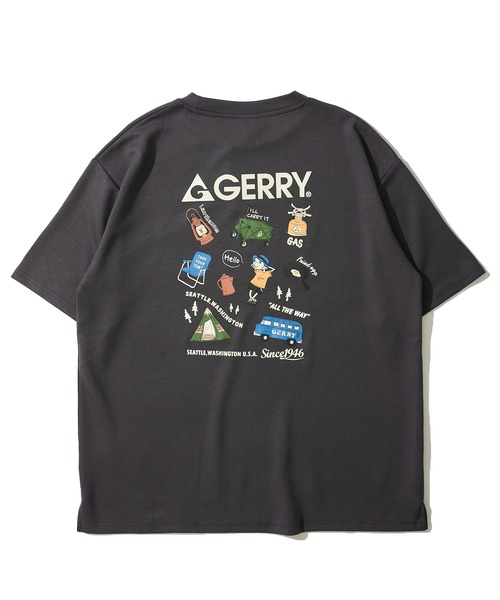 GERRY(ジェリー)の「【GERRY/ジェリー】冷感ポンチバックプリントTシャツ(Tシャツ/カットソー・メンズ・チャコールグレー/ホワイト/ピンク/ライトグレー/ブルーグレー/ブラック・X-LARGE/LARGE/MEDIUM)」の15枚目の写真