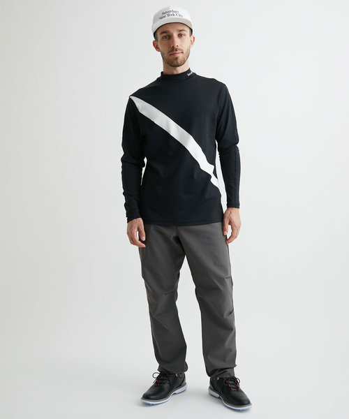 Saturdays Golf(サタデーズゴルフ)の「Tech Mock Slash Shirt(Tシャツ/カットソー・メンズ・ネイビー/ホワイト/ブラック・L/M/S/XL/XXL)」の16枚目の写真