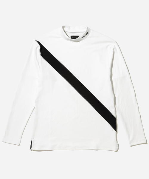 Saturdays Golf(サタデーズゴルフ)の「Tech Mock Slash Shirt(Tシャツ/カットソー・メンズ・ネイビー/ホワイト/ブラック・L/M/S/XL/XXL)」の20枚目の写真