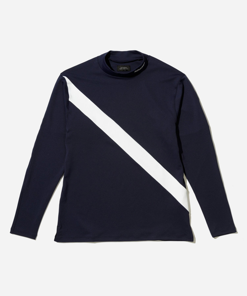 Saturdays Golf(サタデーズゴルフ)の「Tech Mock Slash Shirt(Tシャツ/カットソー・メンズ・ネイビー/ホワイト/ブラック・L/M/S/XL/XXL)」の21枚目の写真