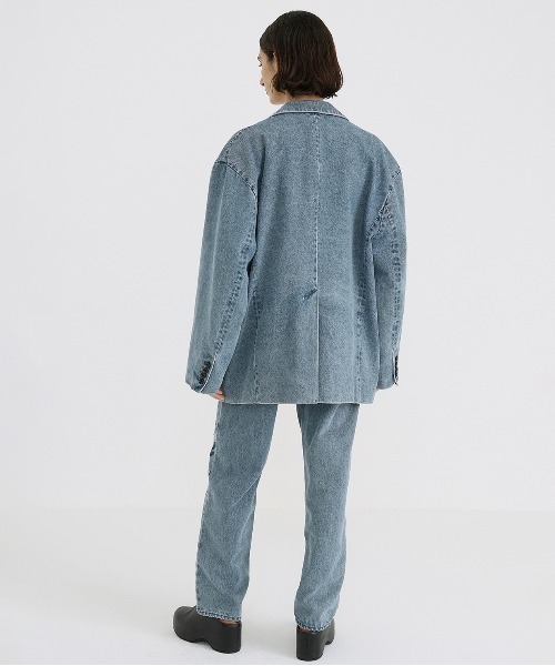 セール】FLOWER EMBROIDERY TAILORED JACKET（テーラード