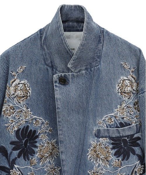 CLANE FLOWER EMBROIDERY TAILORED ジャケット CLANE - オリジナルテーラードジャケット - FLOWER EMBROIDERY