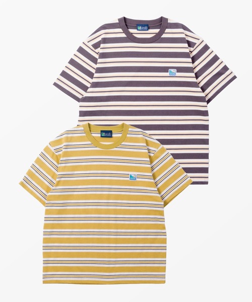 OFFSHORE(オフショア)の「VINTAGE SURF BORDER TEE(Tシャツ/カットソー・メンズ・グリーン/チャコールグレー・S/M/L/XL)」の11枚目の写真