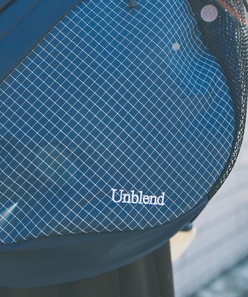 Unblend(アンブレンド)の「【Unblend】異素材切り替え ワンショルダーボディバッグ(ボディバッグ/ウエストポーチ・レディース・グレー系/オレンジ系/ブラック系1/ブラック系/ネイビー系/ブラウン系・FREE)」の19枚目の写真