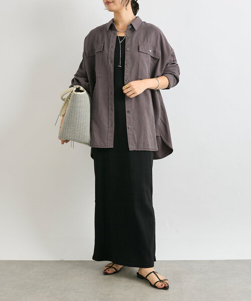 RIVEDROITE リヴドロワ　ワイドラガーシャツ 鮮度が上がる】ワイドラガーシャツ | RIVE DROITE(リヴドロワ