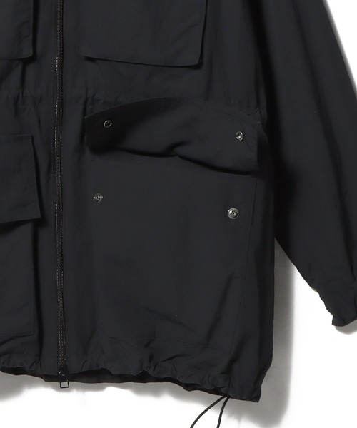 ESTNATION（エストネーション）の「ESTNATION / ナイロン ビッグ ブルゾン（ブルゾン・レディース・ブラック/ベージュ・36/38）」の6枚目の写真