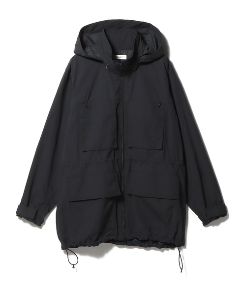 ESTNATION（エストネーション）の「ESTNATION / ナイロン ビッグ ブルゾン（ブルゾン・レディース・ブラック/ベージュ・36/38）」の8枚目の写真