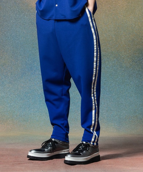 パンツ glamb Line Tape Track Pants セール】Line Tape Track Pants / ラインテープトラックパンツ