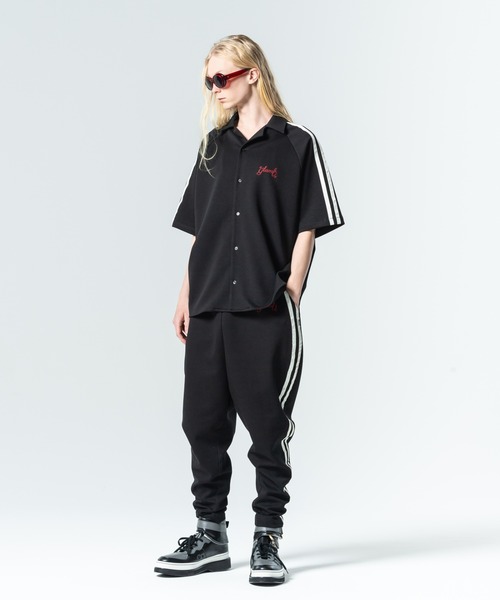 パンツ glamb Line Tape Track Pants セール】Line Tape Track Pants / ラインテープトラックパンツ